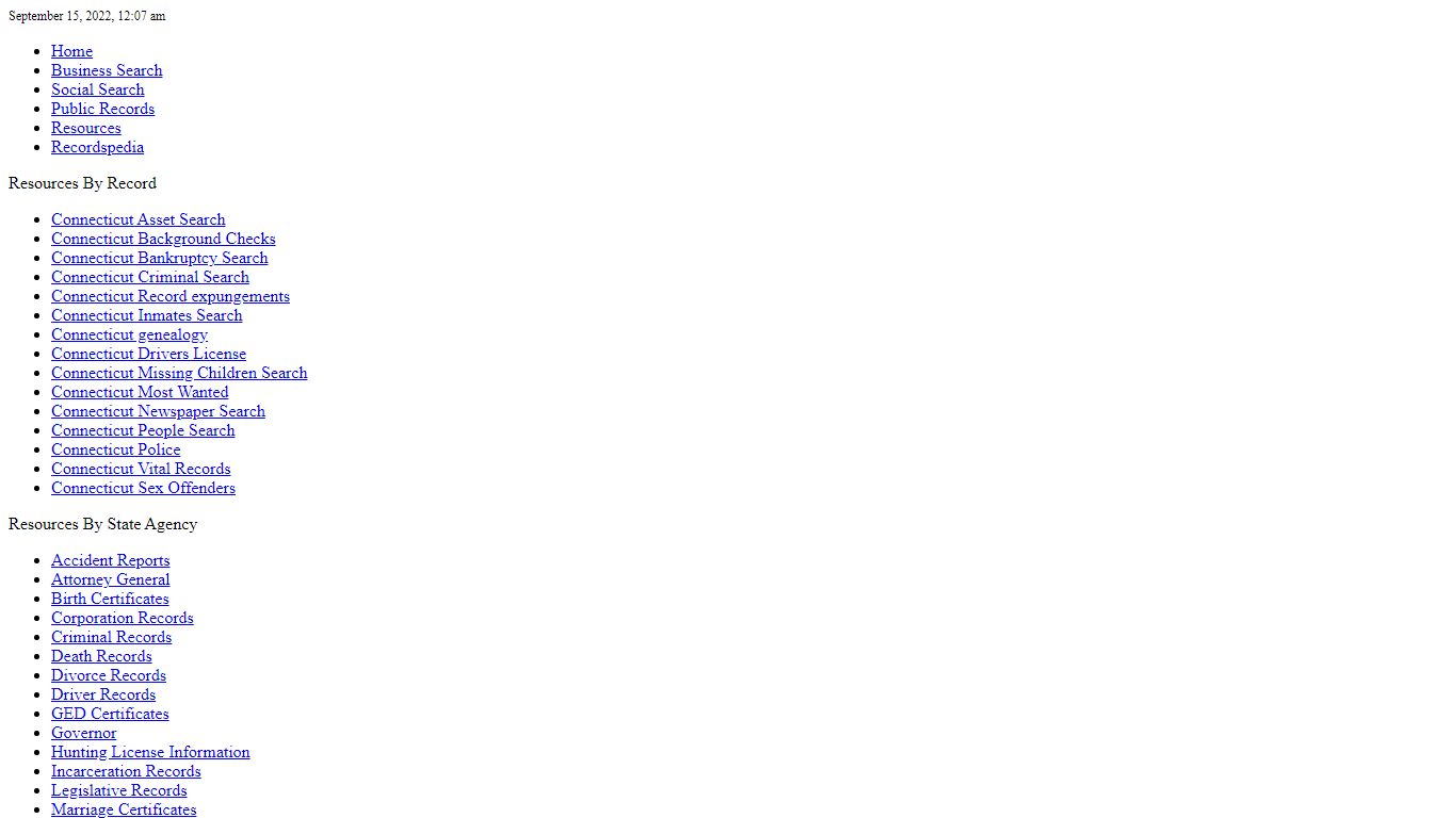 Litchfield County, Connecticut Public Records